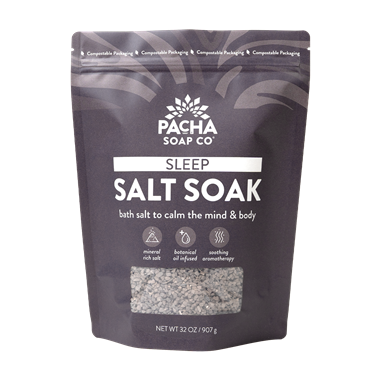 slide 1 of 1, Pacha Soap Co Salt Soak, Sleep, 32 oz