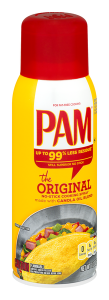 slide 1 of 1, Pam Cooking Spray Canola Oil Superior No Stick Original, 10 oz