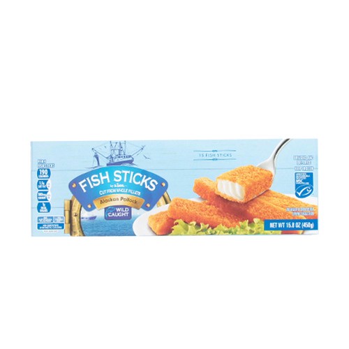 slide 1 of 1, frozen fish sticks, 15.8 oz