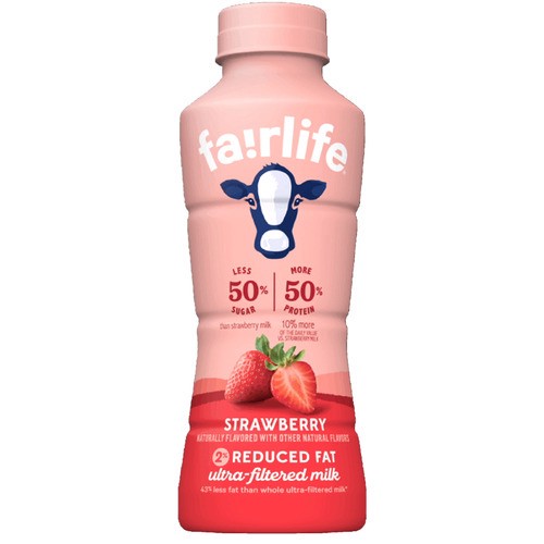 slide 1 of 1, Fairlife® strawberry single serve, 14 fl oz