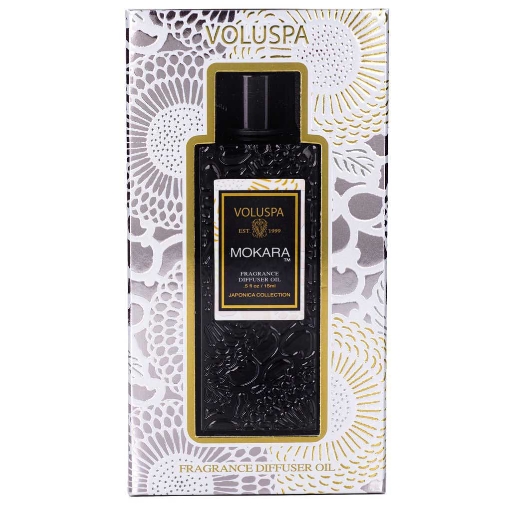 slide 1 of 1, Voluspa Mokara Ultrasonic Diffuser Oil, 0.5 oz