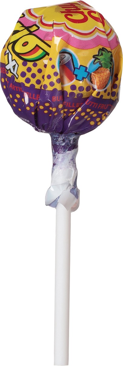 slide 9 of 9, Chupa Chups XXL Trio Tutti Fruitti & Pineapple Bubble Gum Filled Pop 1.02 ea, 1.02 oz