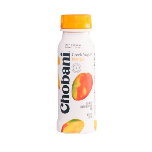 slide 1 of 1, Chobani® Greek yogurt drink, mango, 7 fl oz