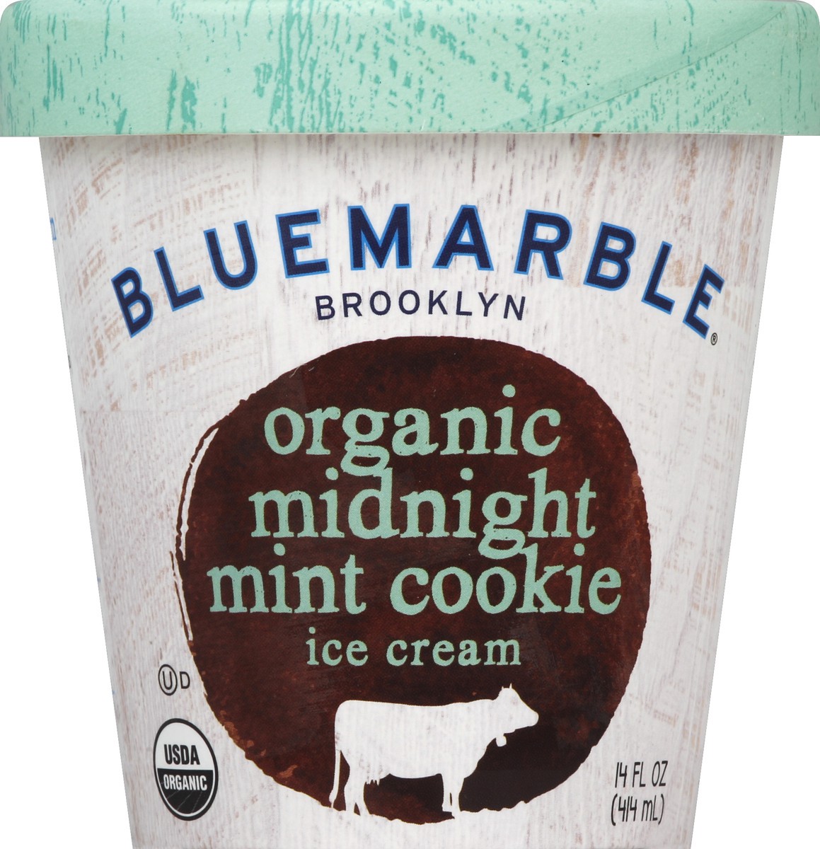 slide 3 of 3, Blue Marble Organic Midnight Mint Cookie Ice Cream, 14 oz