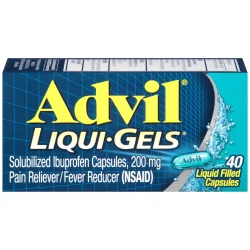 Advil Pain Reliever/Fever Reducer Liqui-Gels Capsules - Ibuprofen (NSAID)