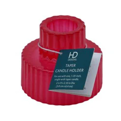 HD Designs Short Taper Holder - Red