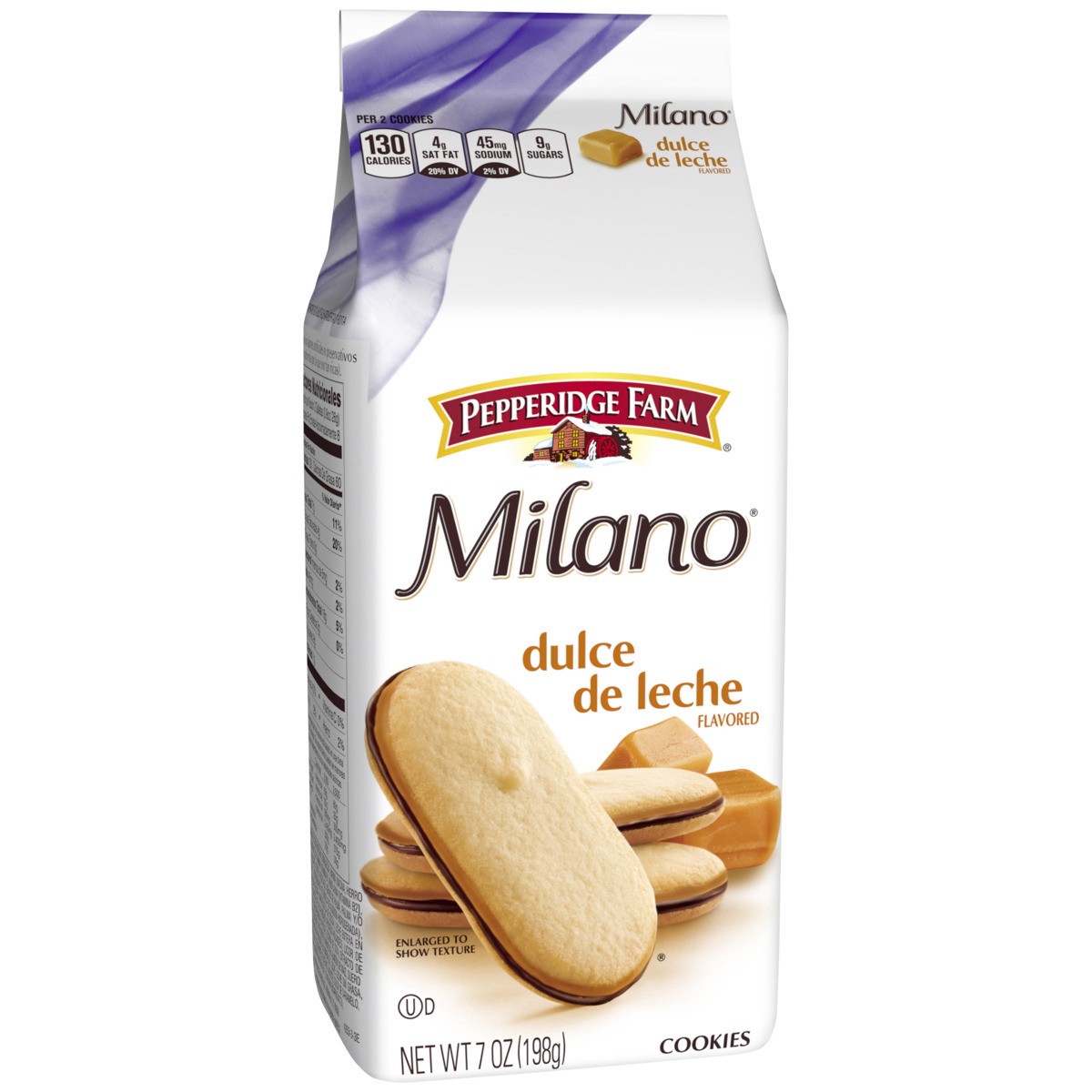 slide 2 of 9, Pepperidge Farm Chocolate Dulce de Leche Cookies, 7 oz