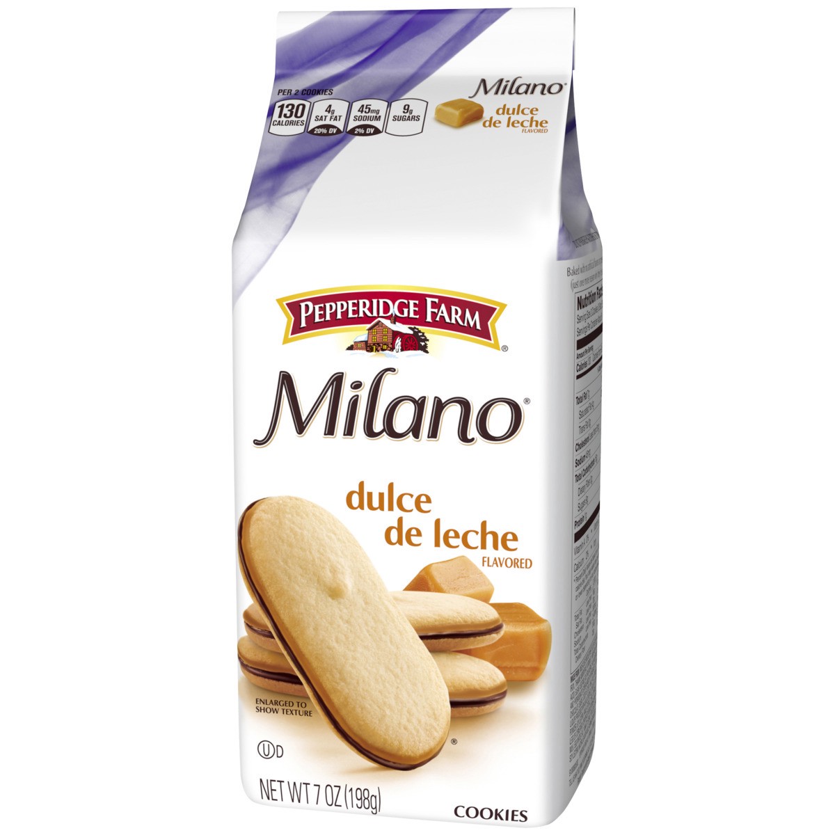 slide 3 of 9, Pepperidge Farm Chocolate Dulce de Leche Cookies, 7 oz