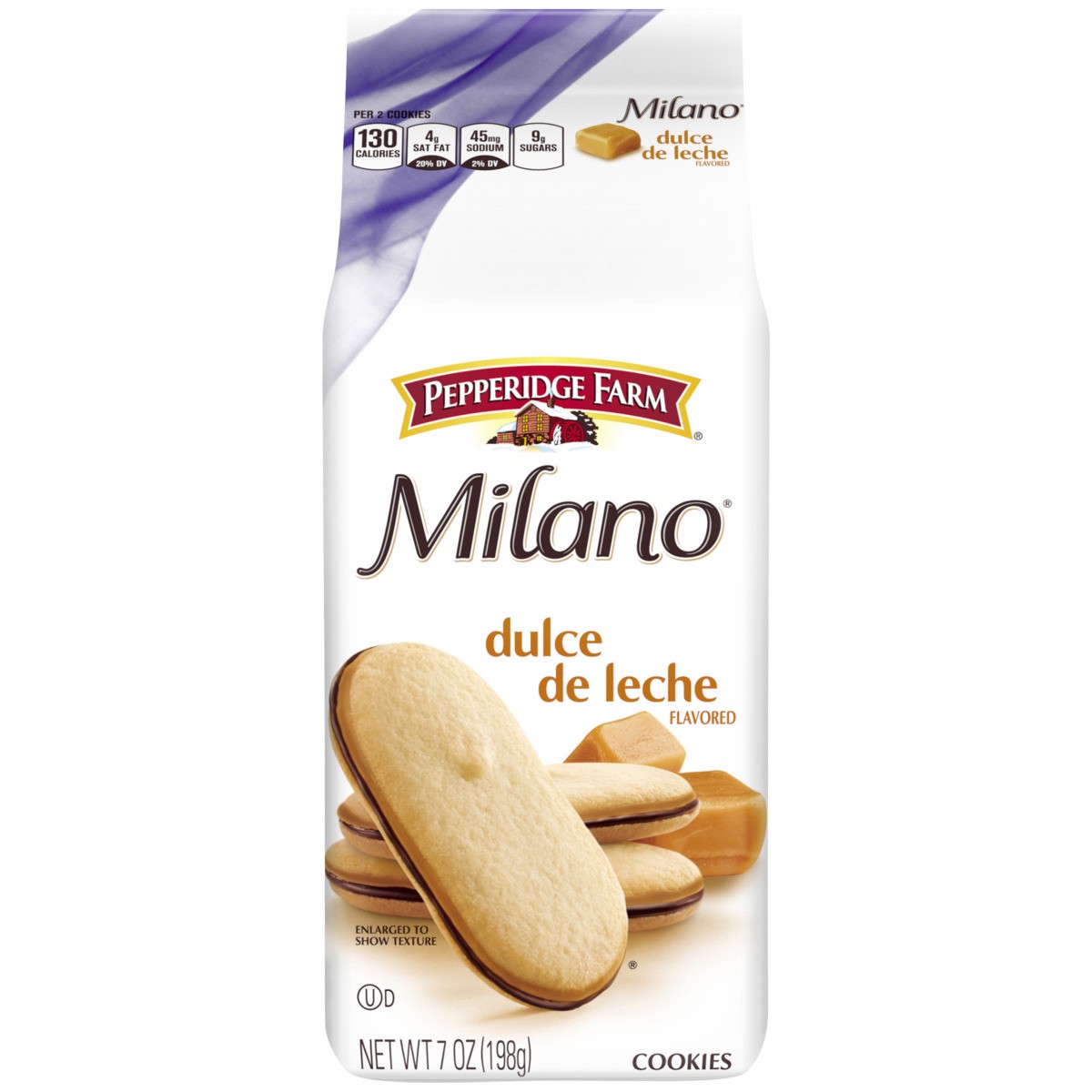 slide 1 of 9, Pepperidge Farm Chocolate Dulce de Leche Cookies, 7 oz