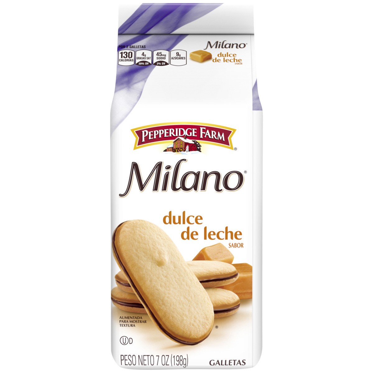 slide 5 of 9, Pepperidge Farm Chocolate Dulce de Leche Cookies, 7 oz