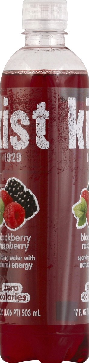 slide 4 of 4, Kist Sparkling Water Blackberry Raspberry, 17 oz