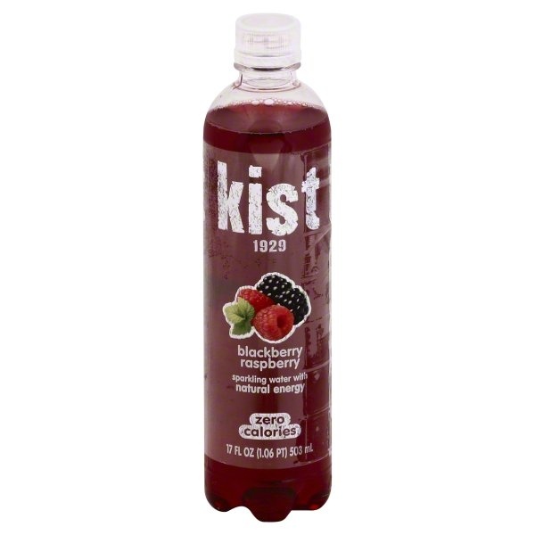 slide 1 of 4, Kist Sparkling Water Blackberry Raspberry, 17 oz