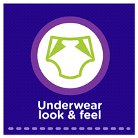 slide 23 of 25, Meijer Nighttime Underwear S/M, 44 ct