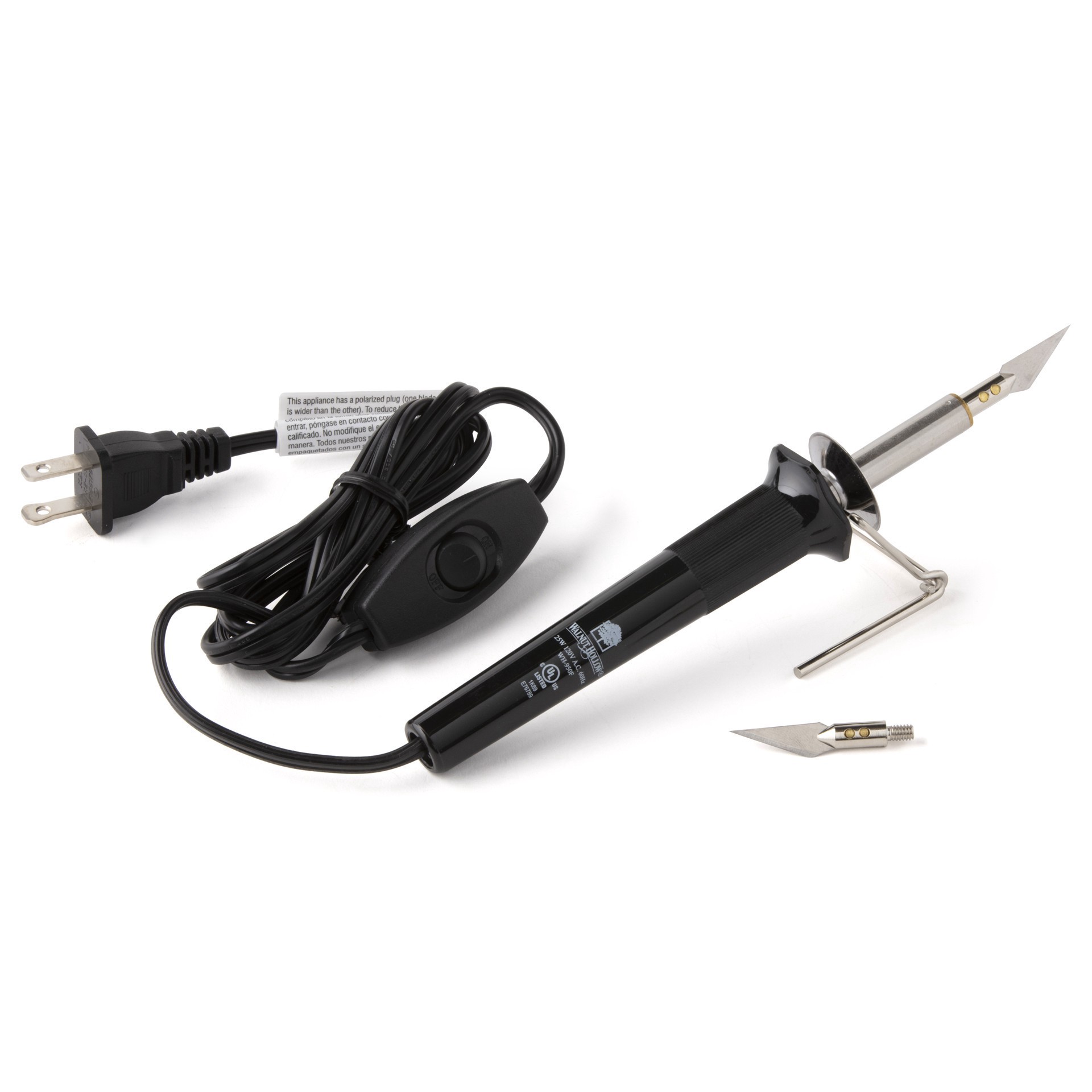 slide 5 of 5, Walnut Hollow Professional Hotknife, heats to 950° f