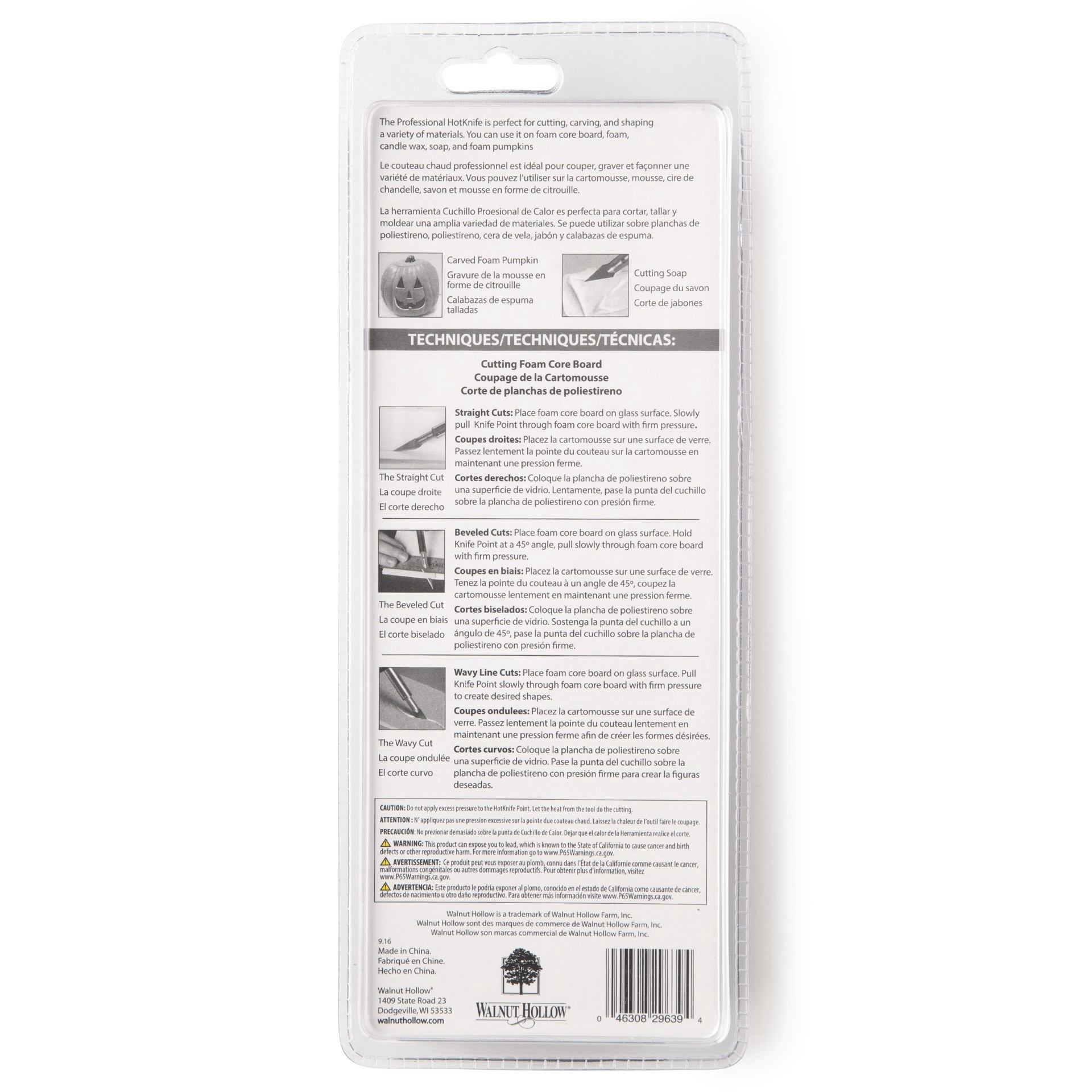 slide 2 of 5, Walnut Hollow Professional Hotknife, heats to 950° f