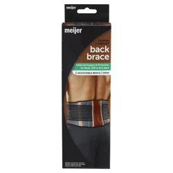 Meijer Copper Comfort Back Brace, One Size Fits Most, 1 Ct