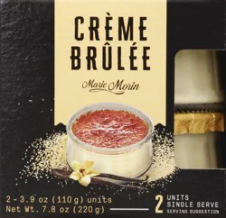 Marie Morin Cream Brulee 2 ea