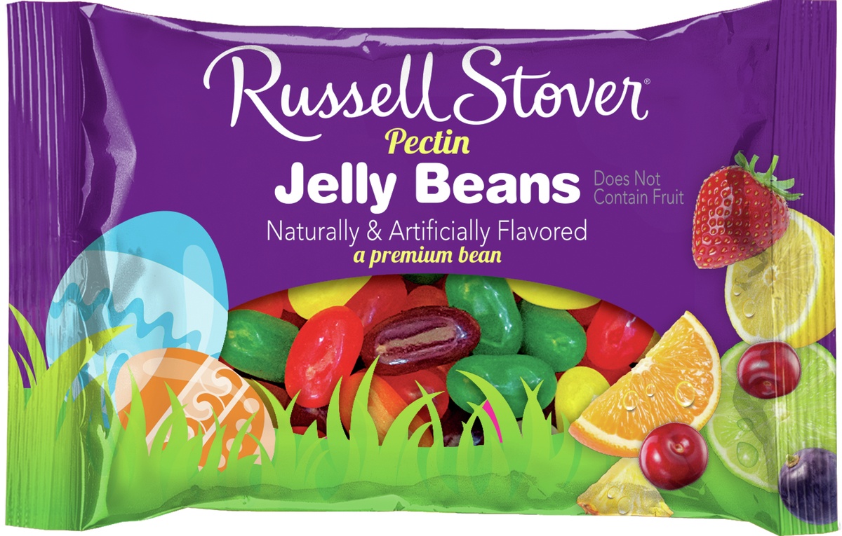 slide 1 of 1, Russell Stover Pectin Flavored Jelly Beans, 1.5 oz