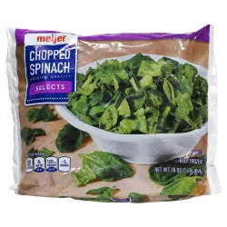Meijer Frozen Chopped Spinach