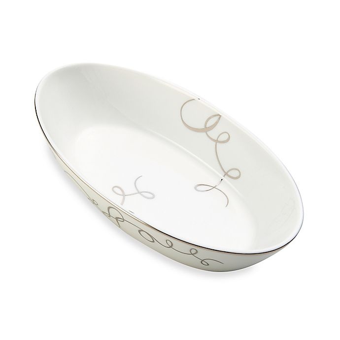 slide 1 of 1, Mikasa Love Story Oval Vegetable Bowl, 1 ct