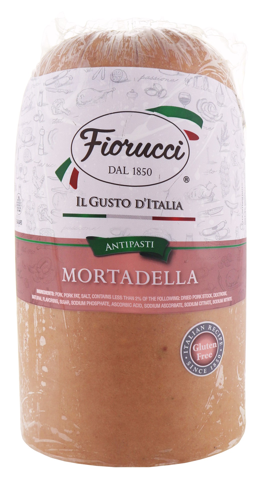 slide 1 of 1, Fiorucci Mortadella, per lb