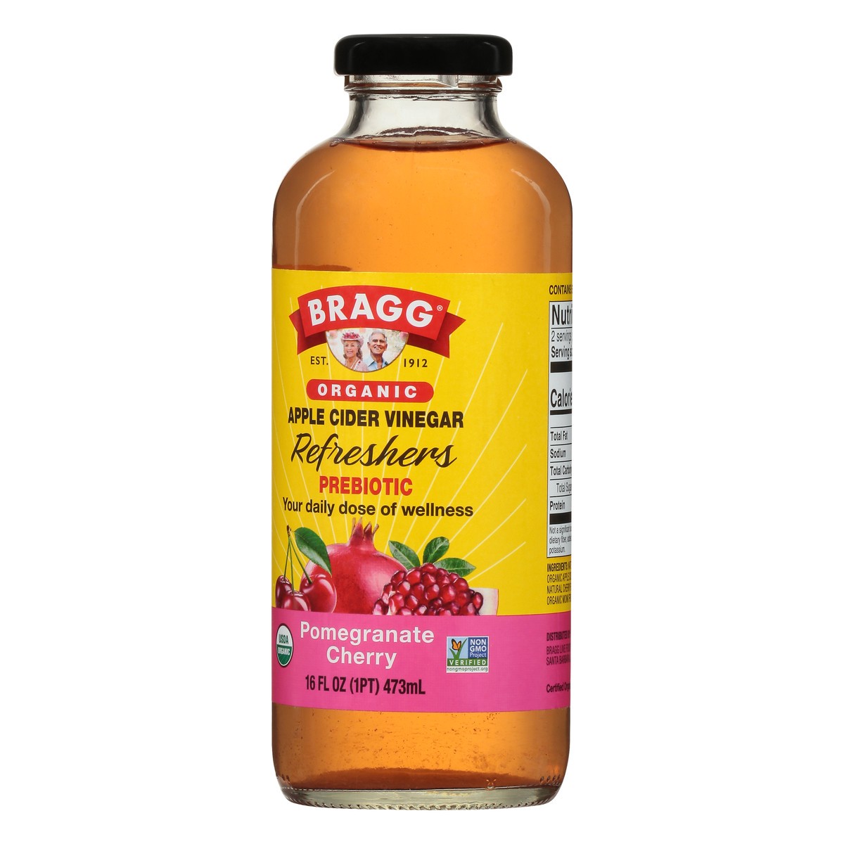 slide 2 of 9, Bragg Live Food Products Bragg Organic Apple Cider Vinegar Pomegranategoji Berry - 16 fl oz, 16 fl oz