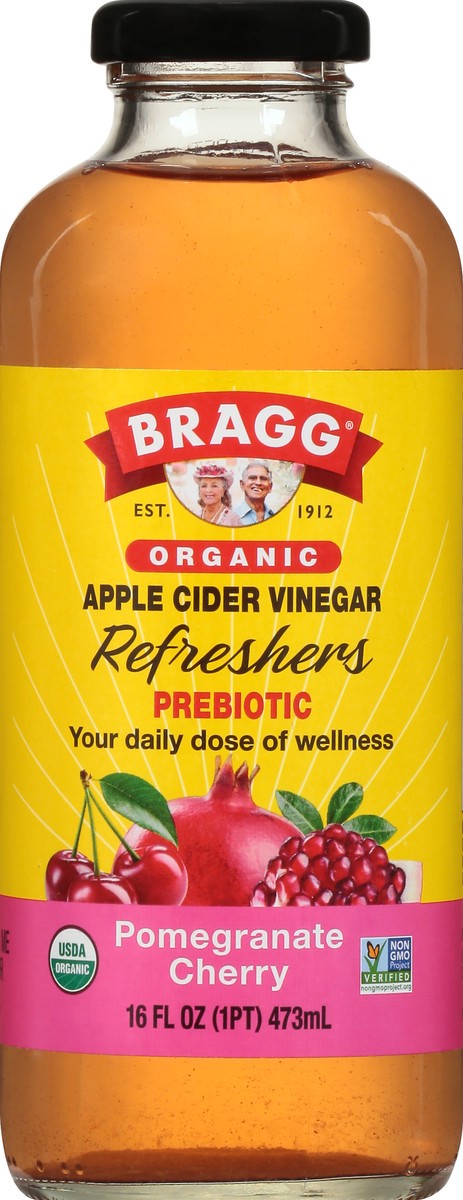 slide 9 of 9, Bragg Live Food Products Bragg Organic Apple Cider Vinegar Pomegranategoji Berry - 16 fl oz, 16 fl oz