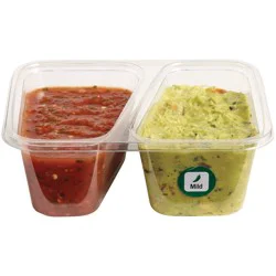 H-E-B Fresh Guacamole & Salsa Combo - Mild