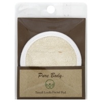 slide 1 of 1, Pure Body Loofah Facial Pad - Each, 1 ct