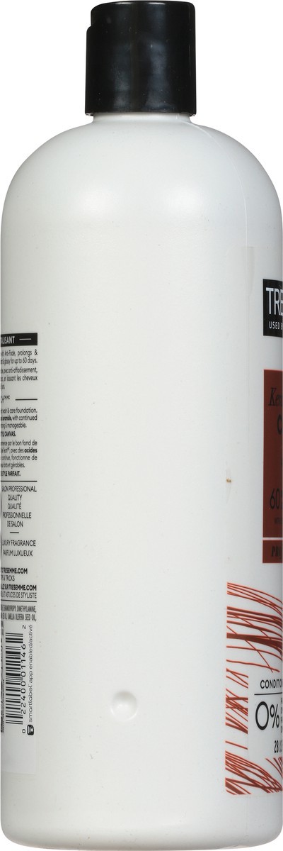 slide 8 of 9, TRESemmé Cruelty-free Keratin Smooth Color conditioner 28 Fl Oz, 28 fl oz