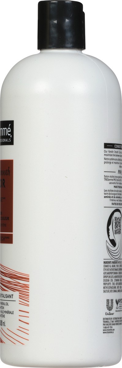 slide 7 of 9, TRESemmé Cruelty-free Keratin Smooth Color conditioner 28 Fl Oz, 28 fl oz
