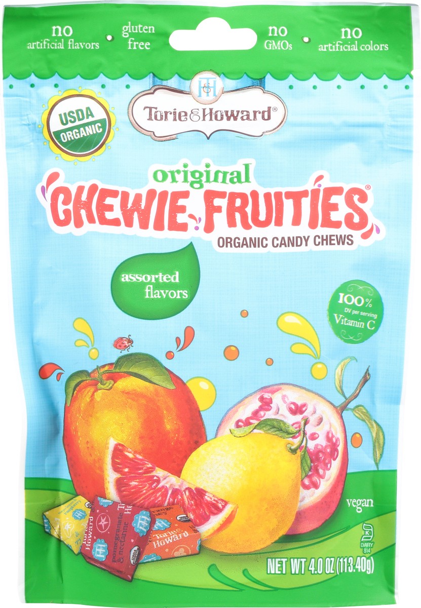 slide 8 of 12, Torie & Howard Mixed T&H Candy Fruit Chews, 4 oz