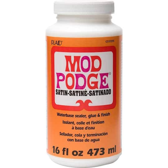 slide 1 of 5, Mod Podge Satin Sealer, 16oz., 16 oz