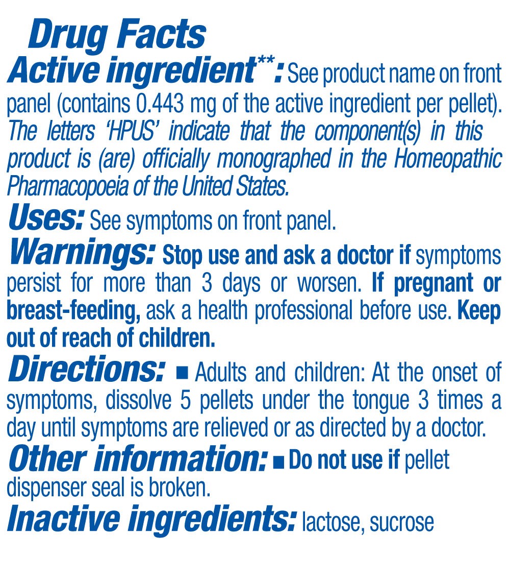 slide 8 of 9, Boiron Homeopathic Colocynthis 30C, 80 ct