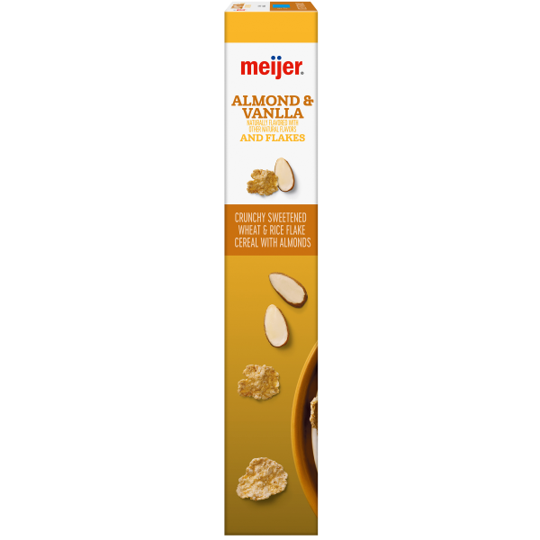 slide 13 of 29, Meijer Vanilla Almond Cereal, 12.4 oz, 12.4 oz