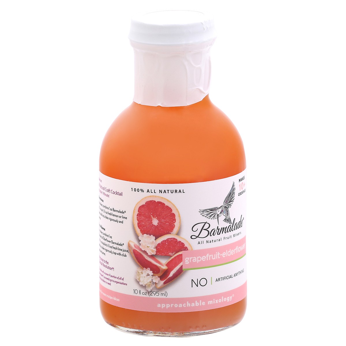 slide 4 of 9, Barmalade Grapefruit-Elderflower Fruit Mixers - 10 fl oz, 10 fl oz