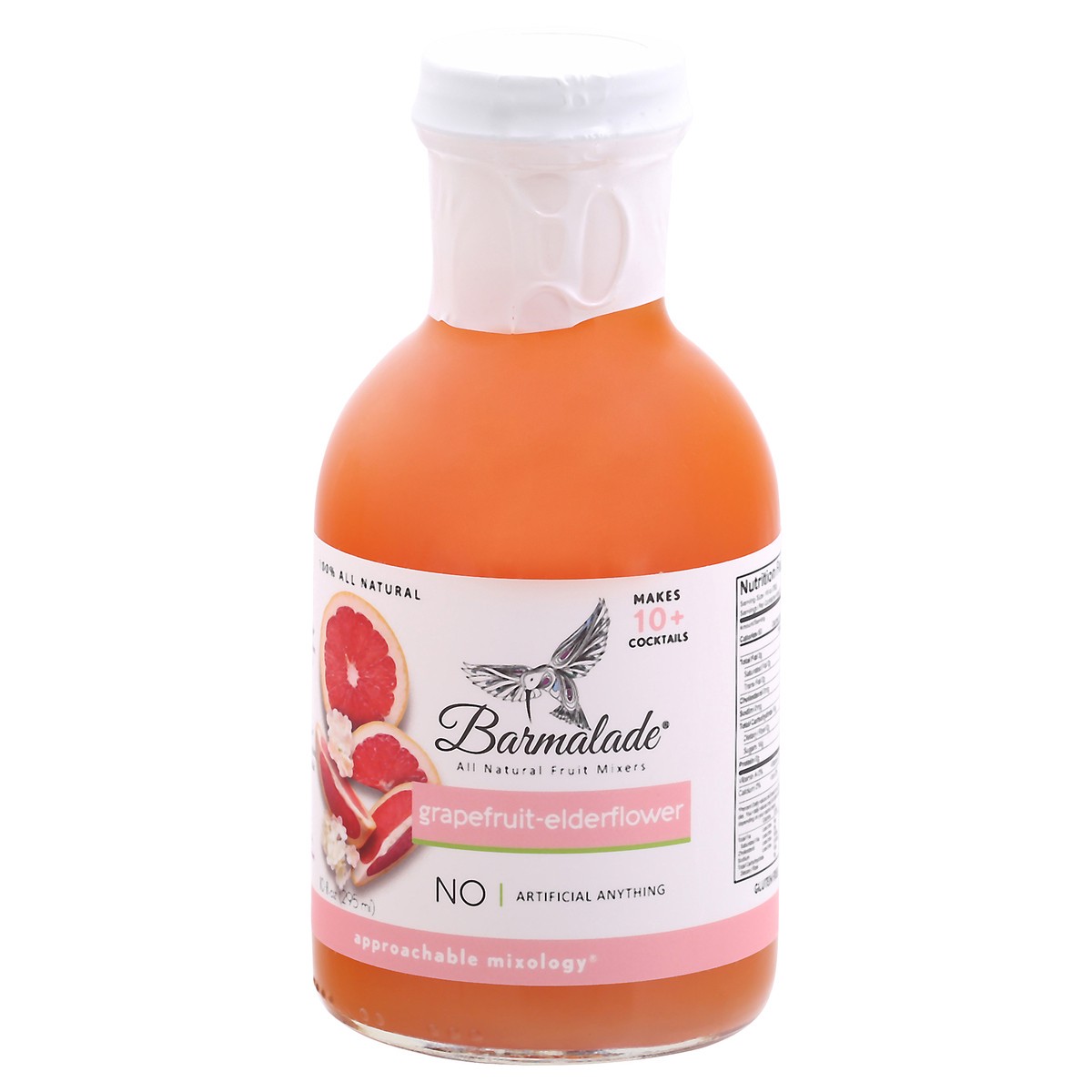 slide 3 of 9, Barmalade Grapefruit-Elderflower Fruit Mixers - 10 fl oz, 10 fl oz