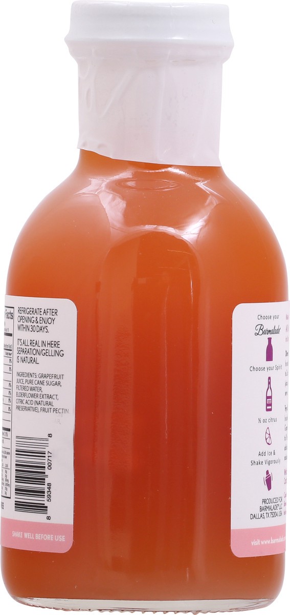 slide 8 of 9, Barmalade Grapefruit-Elderflower Fruit Mixers - 10 fl oz, 10 fl oz