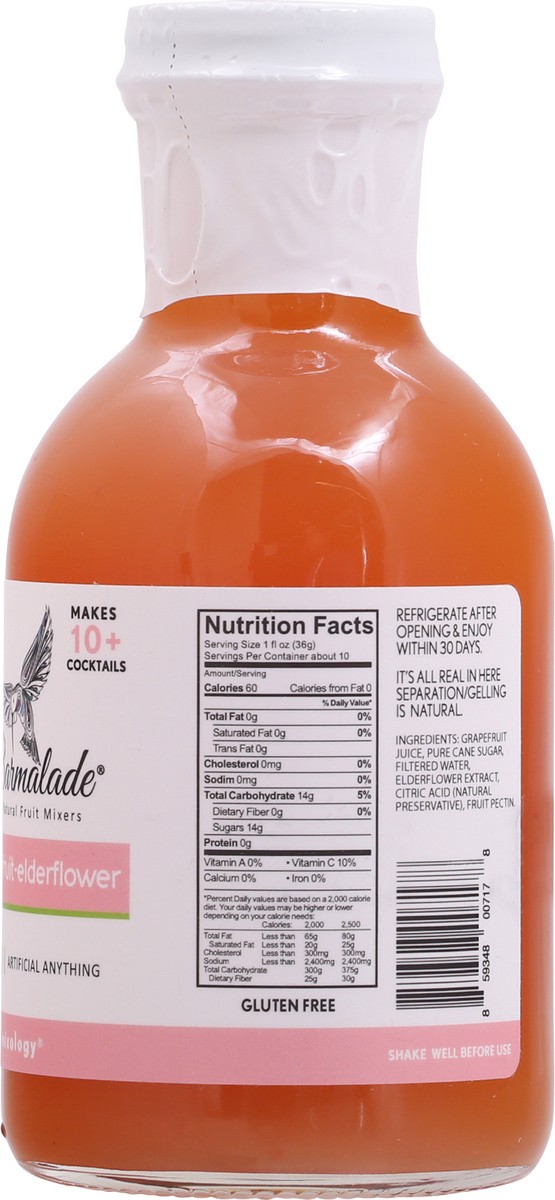 slide 9 of 9, Barmalade Grapefruit-Elderflower Fruit Mixers - 10 fl oz, 10 fl oz