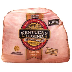 Kentucky Legend Brown Sugar Fully Cooked Sliced Quarter Ham