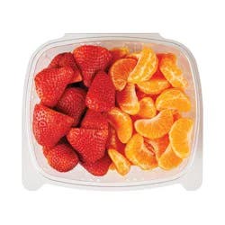 H-E-B Fresh Cut Strawberries & Peeled Mandarin Oranges - Large