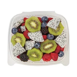H-E-B Fresh Cut Dragon Fruit, Kiwi & Mixed Berries - Large