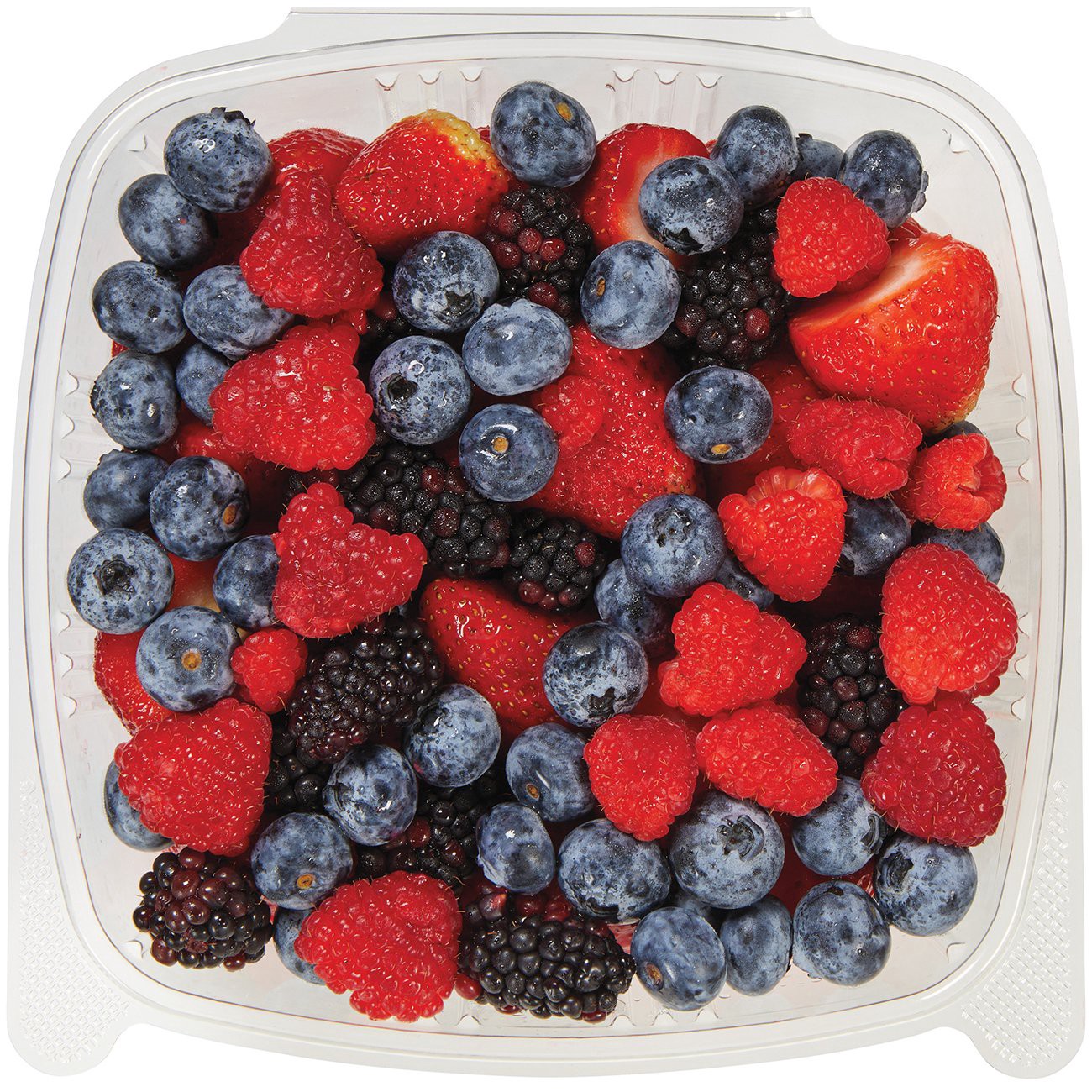 slide 1 of 1, H-E-B Fresh Mixed Berries - Extra Large, per lb