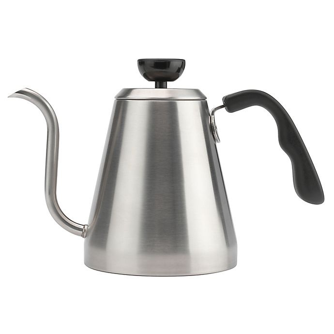 slide 1 of 5, Bialetti Stainless Steel Gooseneck Kettle, 1 liter