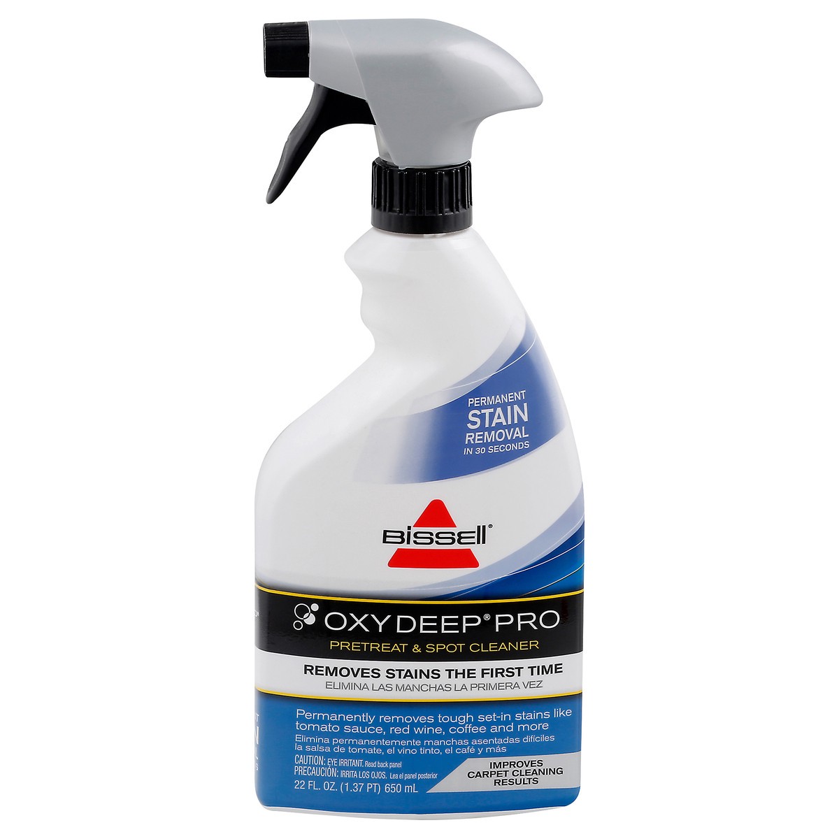 slide 6 of 9, Bissell Oxy Deep Pro Pretreat & Spot Cleaner 22 oz, 22 oz