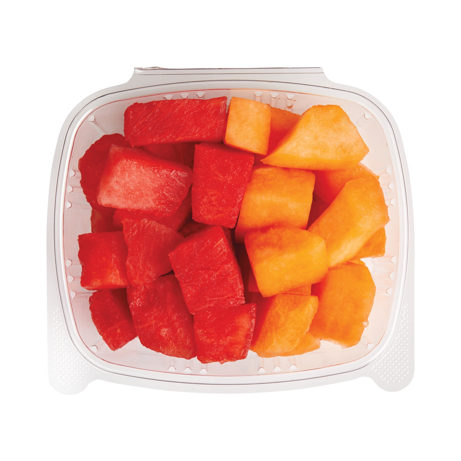 slide 1 of 1, H-E-B Fresh Cut Watermelon & Cantaloupe – Large, per lb