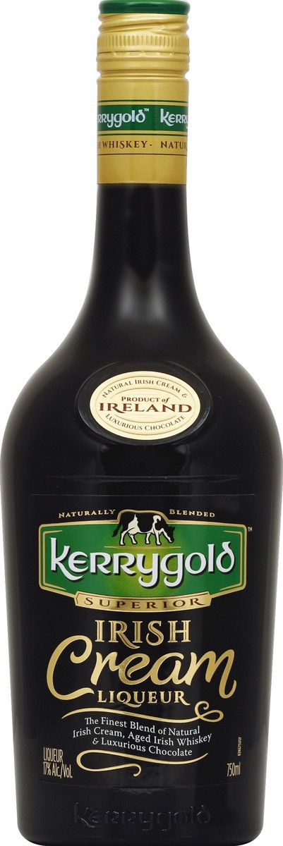 slide 2 of 2, Kerrygold Liqueur, Irish Cream, 750 ml