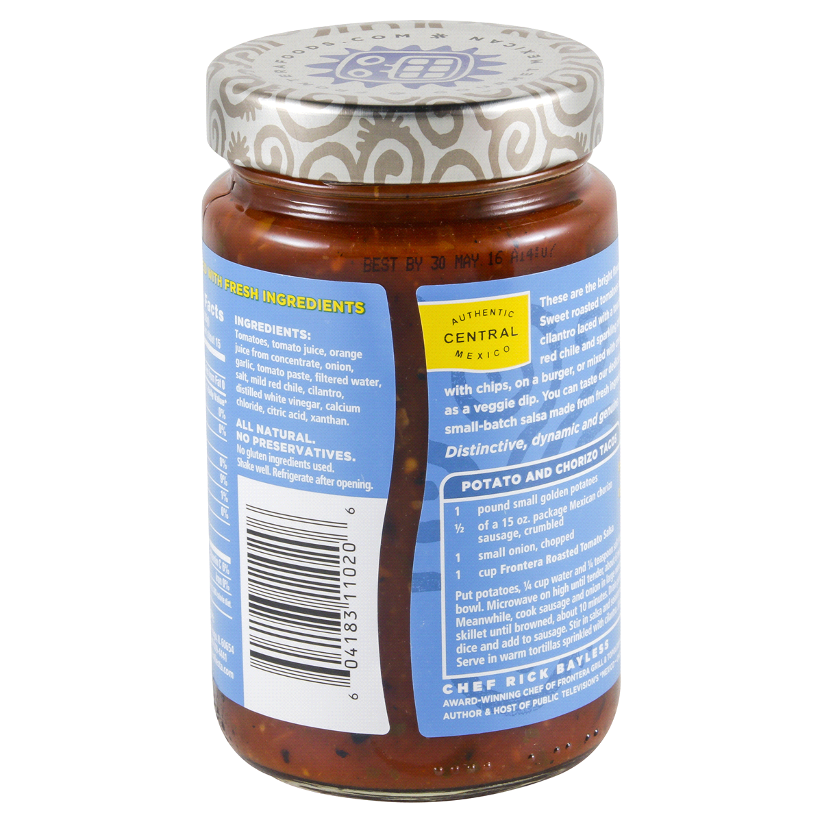 slide 2 of 4, Frontera Roasted Tomato Mild Salsa, 16 oz