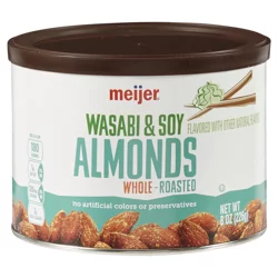 Meijer Wasabi & Soy Whole Almonds