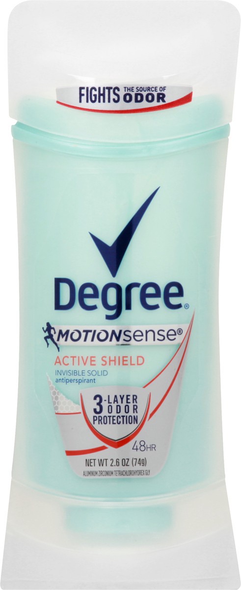 slide 8 of 10, Degree Motionsense Active Shield Antiperspirant and Deodorant, 2.6 oz